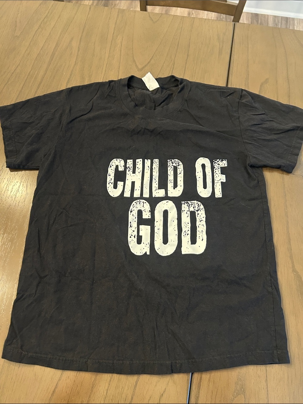 Child of God Black Graphic T‑Shirt